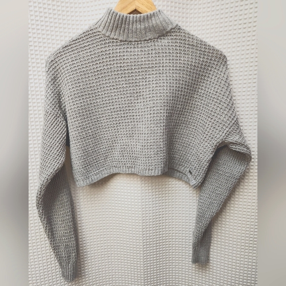 Hollister Sweaters - Hollister Cropped Mockneck Sweater, Size XXS
